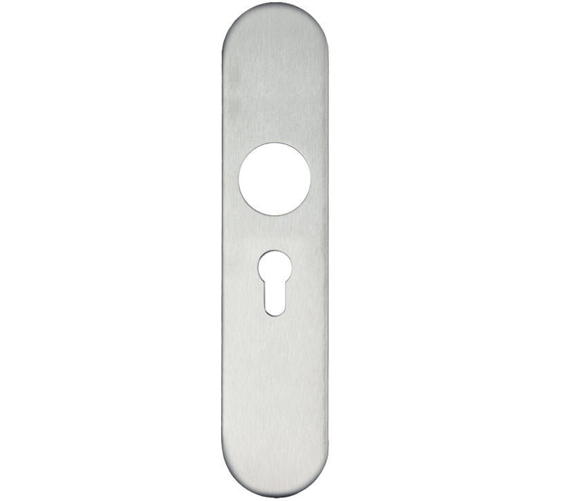 ZOO HARDWARE ZCS ARCHITECTURAL RADIUS COVER PLATES, SATIN STAINLESS STEEL - (SOLD IN PAIRS)