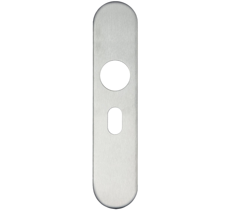 ZOO HARDWARE ZCS ARCHITECTURAL RADIUS COVER PLATES, SATIN STAINLESS STEEL - (SOLD IN PAIRS)