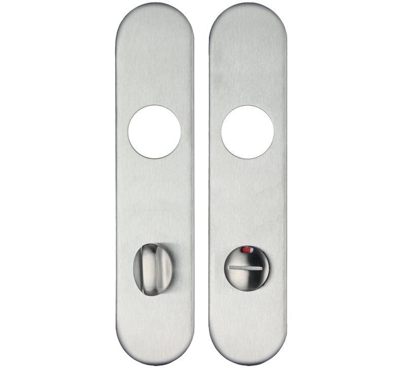 ZOO HARDWARE ZCS ARCHITECTURAL RADIUS COVER PLATES, SATIN STAINLESS STEEL - (SOLD IN PAIRS)