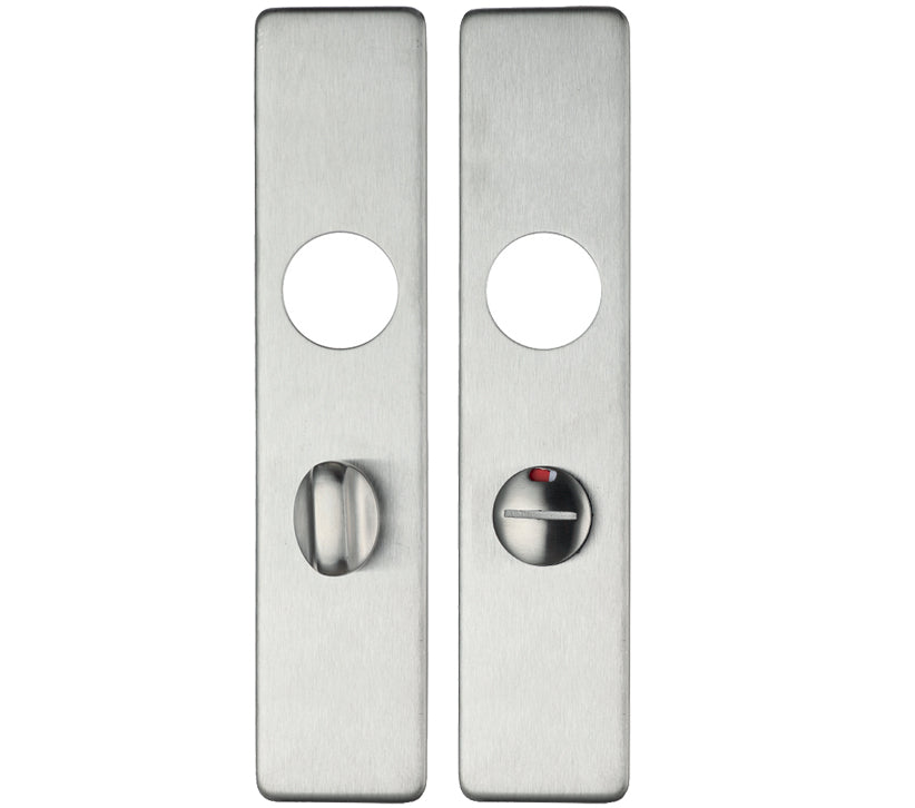 ZOO HARDWARE ZCS ARCHITECTURAL COVER PLATES, SATIN STAINLESS STEEL - (SOLD IN PAIRS)