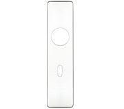 ZOO HARDWARE ZCS ARCHITECTURAL SHORT COVER PLATES, POLISHED STAINLESS STEEL - ZCS41PS (SOLD IN PAIRS)