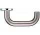 ZOO HARDWARE ZCS ARCHITECTURAL 22MM RTD LEVER ON INNER BACKPLATE  SATIN STAINLESS STEEL - ZCSIP22SS (SOLD IN PAIRS)