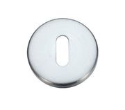 ZOO HARDWARE STANZA CONTRACT STANDARD PROFILE ESCUTCHEON SATIN CHROME - ZCZ002SC (SOLD IN SINGLES)