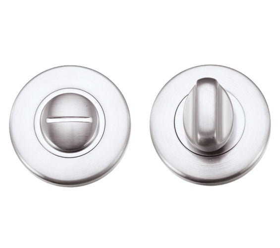 ZOO HARDWARE STANZA CONTRACT BATHROOM TURN & RELEASE SATIN CHROME - ZCZ004SC (SOLD IN SINGLES)