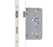 ZOO HARDWARE DIN LIFT TO LOCK, POWDER COATED WHITE - ZDL7260LL-PCW