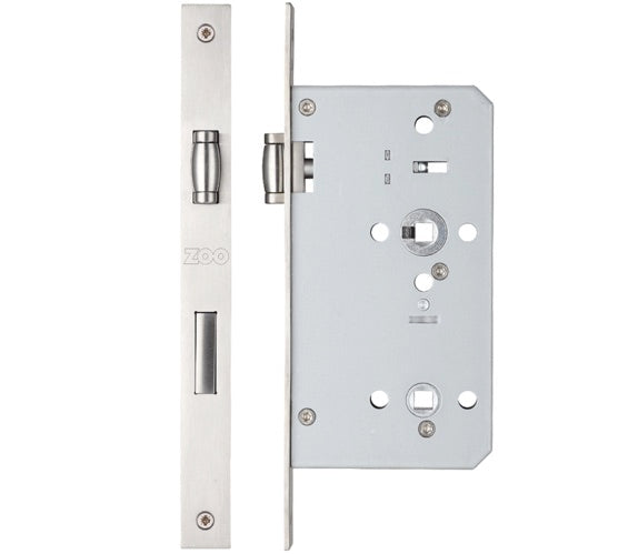 ZOO HARDWARE DIN LIFT TO LOCK (SQUARE OR RADIUS PROFILE) - SATIN STAINLESS STEEL