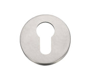 Zoo Hardware ZG4S Euro Profile Escutcheon, Satin Stainless Steel - ZG4S001