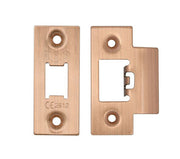 ZOO HARDWARE FACE PLATE AND STRIKE PLATE ACCESSORY PACK, TUSCAN ROSE GOLD - ZLAP01-TRG