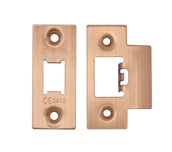 ZOO HARDWARE FACE PLATE AND STRIKE PLATE ACCESSORY PACK, TUSCAN ROSE GOLD - ZLAP01-TRG