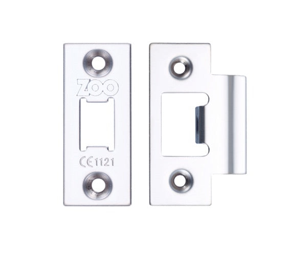 ZOO HARDWARE FACE PLATE AND STRIKE PLATE ACCESSORY PACK, PVD NICKEL - ZLAP01PVDN