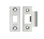 ZOO HARDWARE FACE PLATE AND STRIKE PLATE ACCESSORY PACK, SATIN STAINLESS STEEL - ZLAP01SS