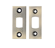 ZOO HARDWARE FACE PLATE AND STRIKE PLATE ACCESSORY PACK, FLORENTINE BRONZE - ZLAP02FB