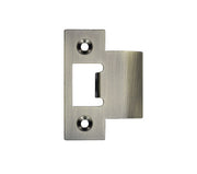 Zoo Hardware Spare Extended Tongue Strike Plate Accessory, Florentine Bronze - ZLAP06FB