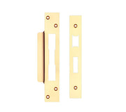 ZOO HARDWARE FACE PLATE AND STRIKE PLATE ACCESSORY PACK, UNLACQUERED BRASS - ZLAP10BPBUL