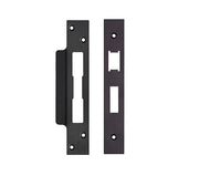 ZOO HARDWARE FACE PLATE AND STRIKE PLATE ACCESSORY PACK, POWDER COATED BLACK - ZLAP10BPCB