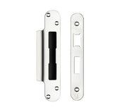 ZOO HARDWARE RADIUS FACE PLATE AND STRIKE PLATE ACCESSORY PACK FOR SASH LOCK, STAINLESS STEEL OR PVD BRASS - ZLAP10R
