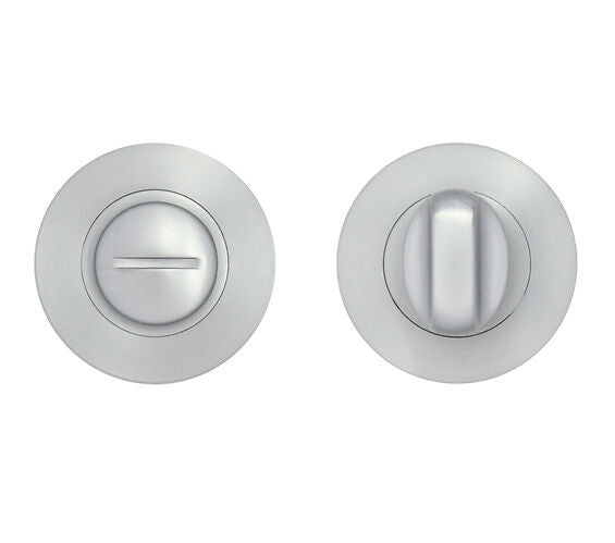 ZOO HARDWARE STANZA CONTRACT RANGE BATHROOM TURN & RELEASE, SATIN CHROME - ZPA004-SC