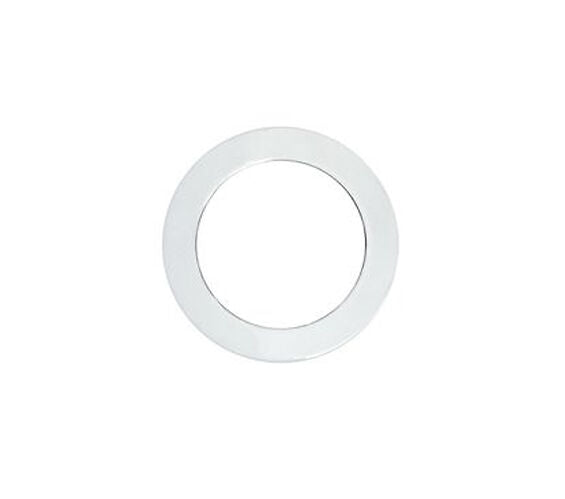 ZOO HARDWARE SPARE ALUMINIUM SCREW ON ROSE PACK (FOR ZPA HANDLES), POLISHED CHROME - ZPASP20-CP (SOLD IN PAIRS)