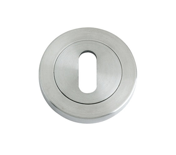 Zoo Hardware ZPS Standard Profile Escutcheon, Satin Stainless Steel - ZPS002SS