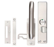 ZOO HARDWARE ZPS FACILITY INDICATOR DOOR HANDLE SATIN STAINLESS STEEL - ZPS100SS (SOLD IN SINGLES)