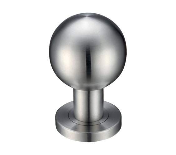 ZOO HARDWARE ZPS BALL MORTICE KNOB SATIN STAINLESS STEEL – ZPS200SS (PAIR)