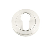 ZOO HARDWARE STANZA EURO PROFILE ESCUTCHEON POLISHED NICKEL - ZPZ001PN (SOLD IN SINGLES)