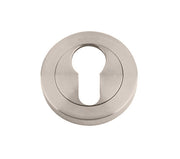 ZOO HARDWARE STANZA EURO PROFILE ESCUTCHEON SATIN NICKEL - ZPZ001SN (SOLD IN SINGLES)