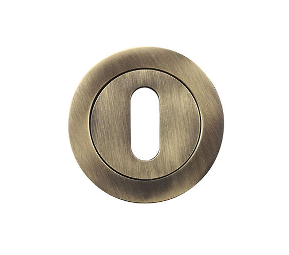 ZOO HARDWARE STANZA STANDARD PROFILE ESCUTCHEON FLORENTINE BRONZE - ZPZ002FB (SOLD IN SINGLES)