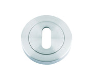 ZOO HARDWARE STANZA STANDARD PROFILE ESCUTCHEON SATIN NICKEL - ZPZ002SN (SOLD IN SINGLES)