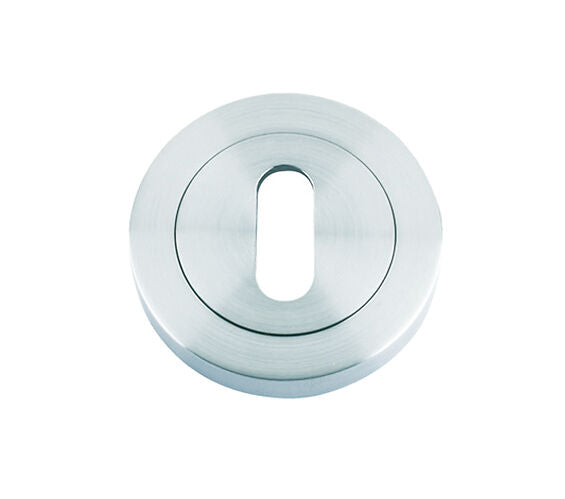 ZOO HARDWARE STANZA STANDARD PROFILE ESCUTCHEON SATIN NICKEL - ZPZ002SN (SOLD IN SINGLES)