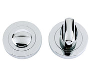 ZOO HARDWARE STANZA BATHROOM TURN & RELEASE, POLISHED CHROME - ZPZ004CP