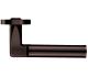 ZOO HARDWARE STANZA MILAN LEVER ON ROUND ROSE ETNA BRONZE - ZPZ030‑ETB (SOLD IN PAIRS)