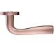 ZOO HARDWARE STANZA SIENA LEVER ON ROUND ROSE  TUSCAN ROSE GOLD - ZPZ050‑TRG (SOLD IN PAIRS)