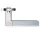 ZOO HARDWARE STANZA VENICE LEVER ON ROUND ROSE  DUAL FINISH POLISHED NICKEL & SATIN NICKEL - ZPZ070PNSN (SOLD IN PAIRS)