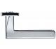 ZOO HARDWARE STANZA VENICE DOOR HANDLES ON BACKPLATE POLISHED CHROME - ZPZ071CP (SOLD IN PAIRS)
