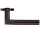 ZOO HARDWARE STANZA VENUS LEVER ON ROUND ROSE  ETNA BRONZE - ZPZ120‑ETB (SOLD IN PAIRS)