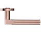 ZOO HARDWARE STANZA VENUS LEVER ON ROUND ROSE  TUSCAN ROSE GOLD - ZPZ120‑TRG (SOLD IN PAIRS)