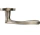 ZOO HARDWARE STANZA ASTI LEVER ON ROUND ROSE  FLORENTINE BRONZE - ZPZ230FB (SOLD IN PAIRS)