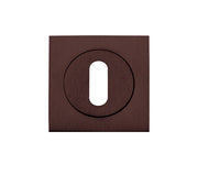 Zoo Hardware Stanza Square Standard Profile Escutcheon, Etna Bronze - ZPZSQ002-ETB (Sold in Singles)