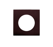 ZOO HARDWARE SPARE SQUARE SCREW ON ROSE PACK (FOR ZPZ HANDLES), ETNA BRONZE - ZPZSQSR-ETB