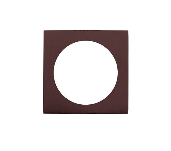 ZOO HARDWARE SPARE SCREW ON ROSE PACK (FOR ZPZ TURN & RELEASE), ETNA BRONZE - ZPZSQSRT-ETB