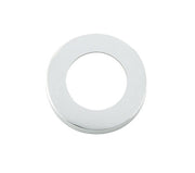 ZOO HARDWARE SPARE ROUND SCREW ON ROSE PACK (FOR ZPZ HANDLES), POLISHED CHROME - ZPZSRCP