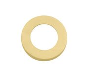 ZOO HARDWARE SPARE ROUND SCREW ON ROSE PACK (FOR ZPZ HANDLES), FAVO SATIN BRASS - ZPZSR-FSB