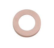 ZOO HARDWARE SPARE ROUND SCREW ON ROSE PACK (FOR ZPZ HANDLES), TUSCAN ROSE GOLD - ZPZSR-TRG