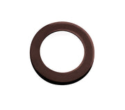 ZOO HARDWARE SPARE ROUND SCREW ON ROSE PACK (FOR ZPZ TURN & RELEASE), ETNA BRONZE - ZPZSRT-ETB