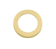 ZOO HARDWARE SPARE ROUND SCREW ON ROSE PACK (FOR ZPZ TURN & RELEASE), FAVO SATIN BRASS - ZPZSRT-FSB