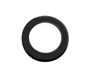 ZOO HARDWARE SPARE ROUND SCREW ON ROSE PACK (FOR ZPZ TURN & RELEASE), OSCURO MATT BLACK - ZPZSRT-OMB