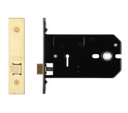 ZOO HARDWARE HORIZONTAL LATCH (127MM OR 152MM) - PVD STAINLESS BRASS