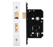 ZOO HARDWARE 3 LEVER SASH LOCK (67.5MM OR 79.5MM) - SATIN STAINLESS STEEL