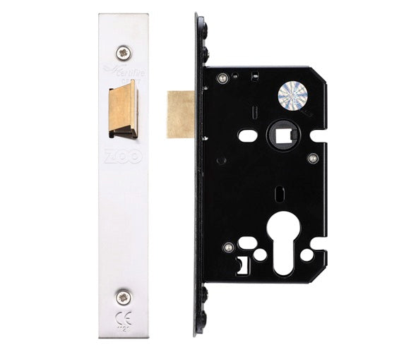 ZOO HARDWARE UPRIGHT LATCH (67.5MM OR 79.5MM) - SATIN STAINLESS STEEL